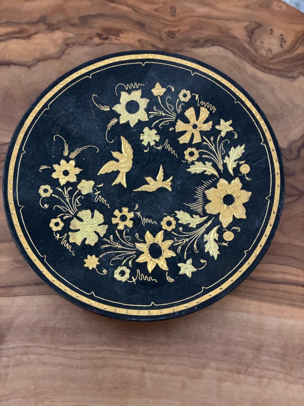 Damascene/ Toledo Spain Vintage 1070’s Trinket Dish